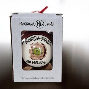 Florida State University FSU Seminoles Christmas Ornament Magnolia Lane NCAA New